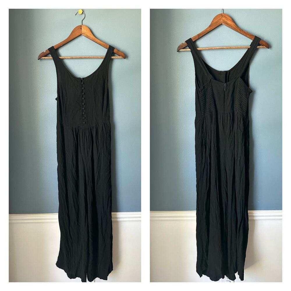Madewell black wide leg‎ jumpsuit